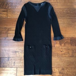 Classic Chanel black dress